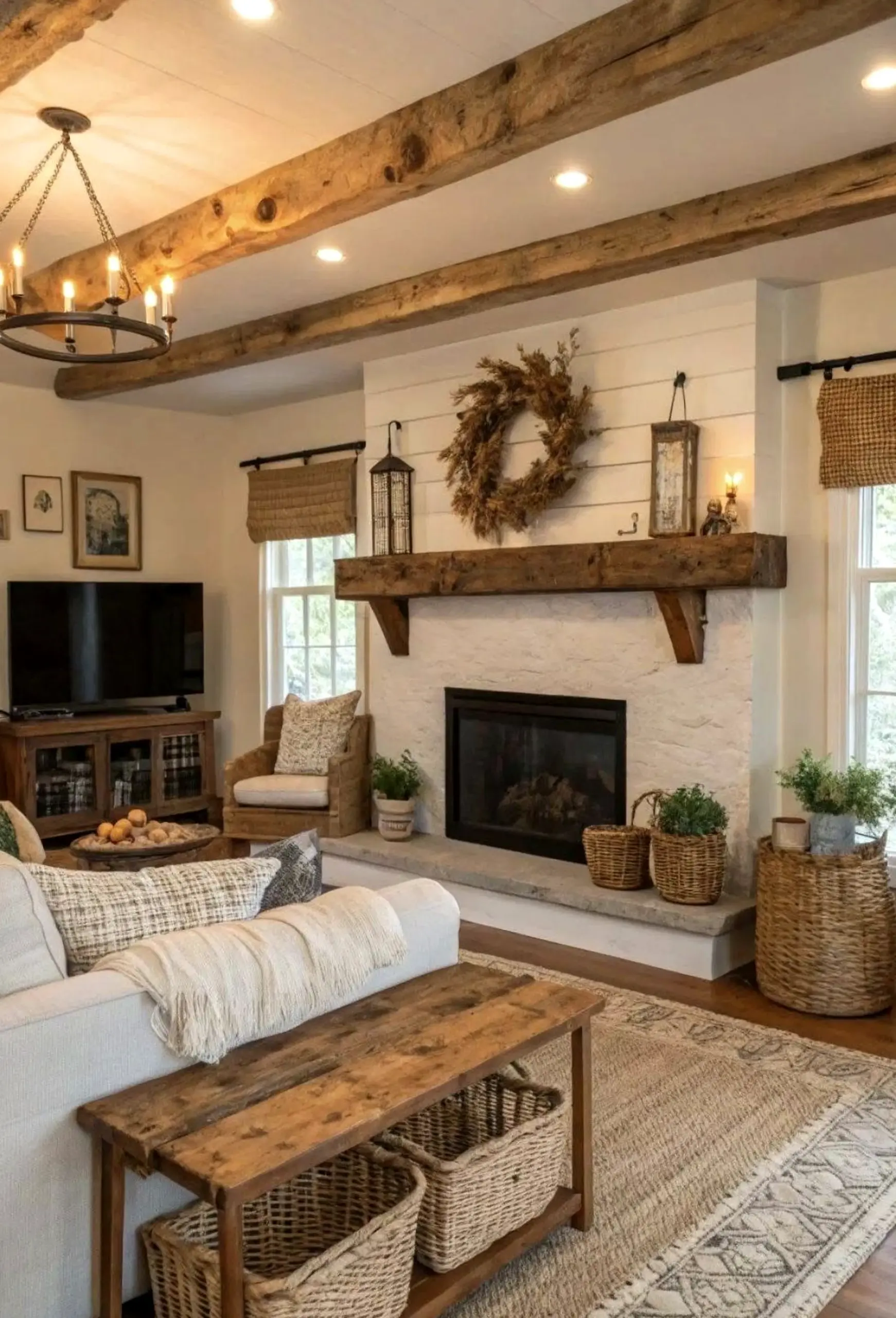 Airy balcony scene adds a clear layer of charm, helping the design feel easy to enjoy.