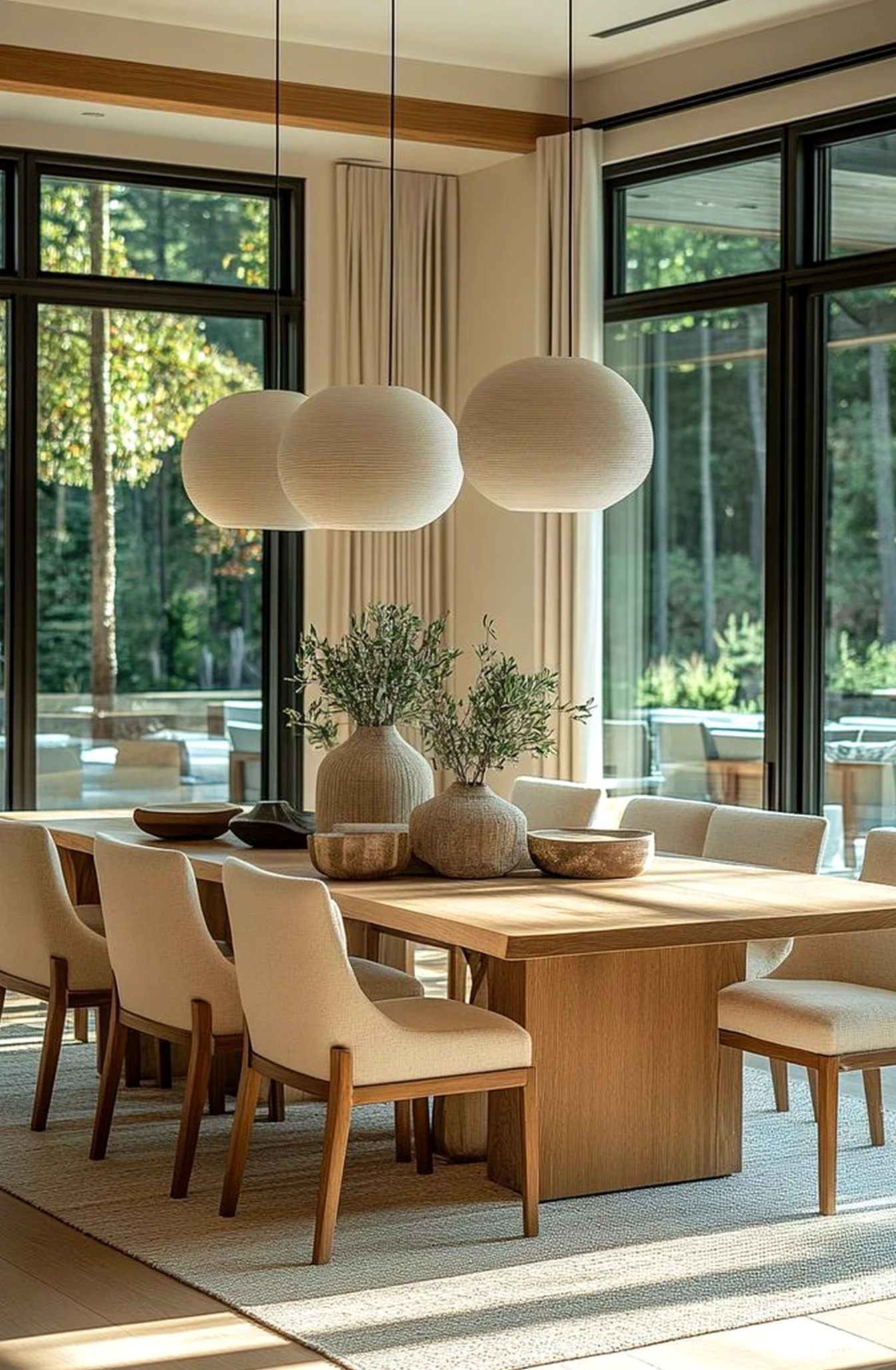 Textured kitchen nook anchors the composition with focus, giving the view a mood that feels clear and inviting.