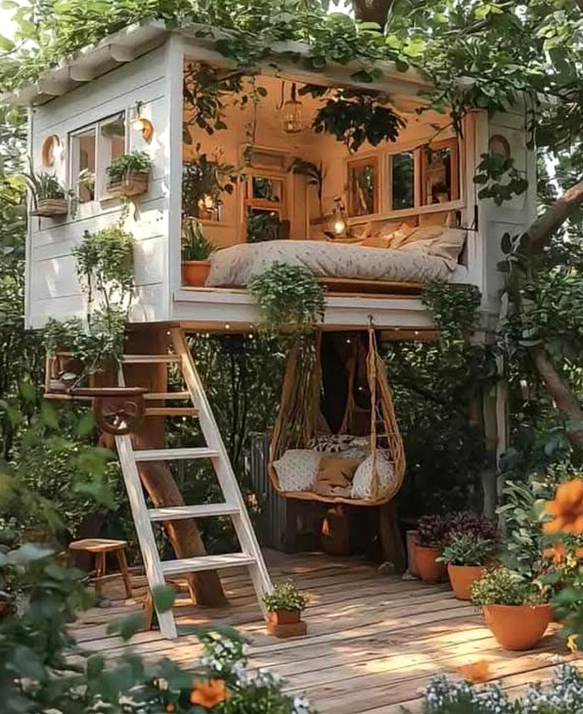 Fresh porch bench adds a clear layer of character, helping the arrangement feel personal and relaxed.