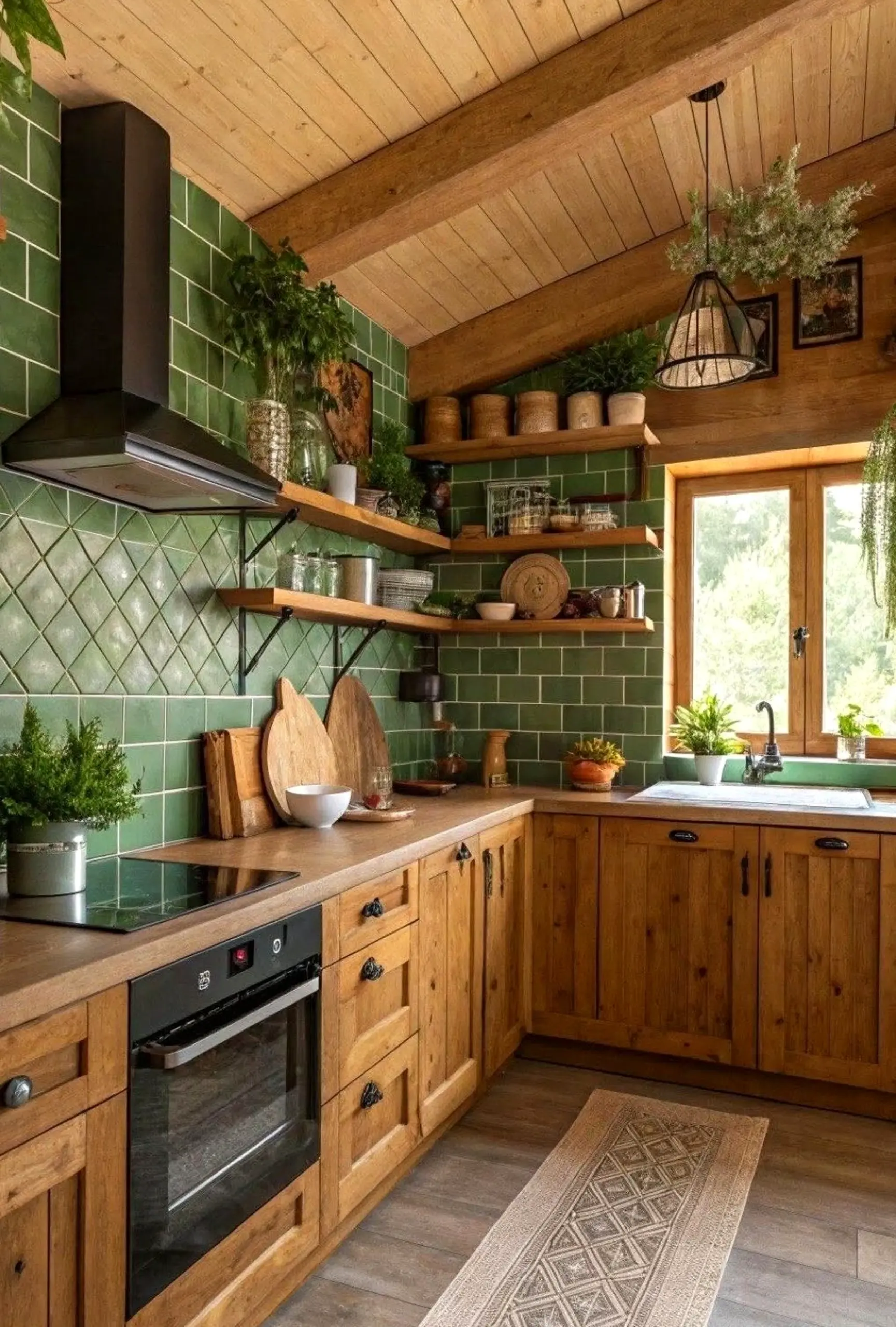 Textured sink area anchors the entry with depth, giving the view a mood that feels ready for quiet use.