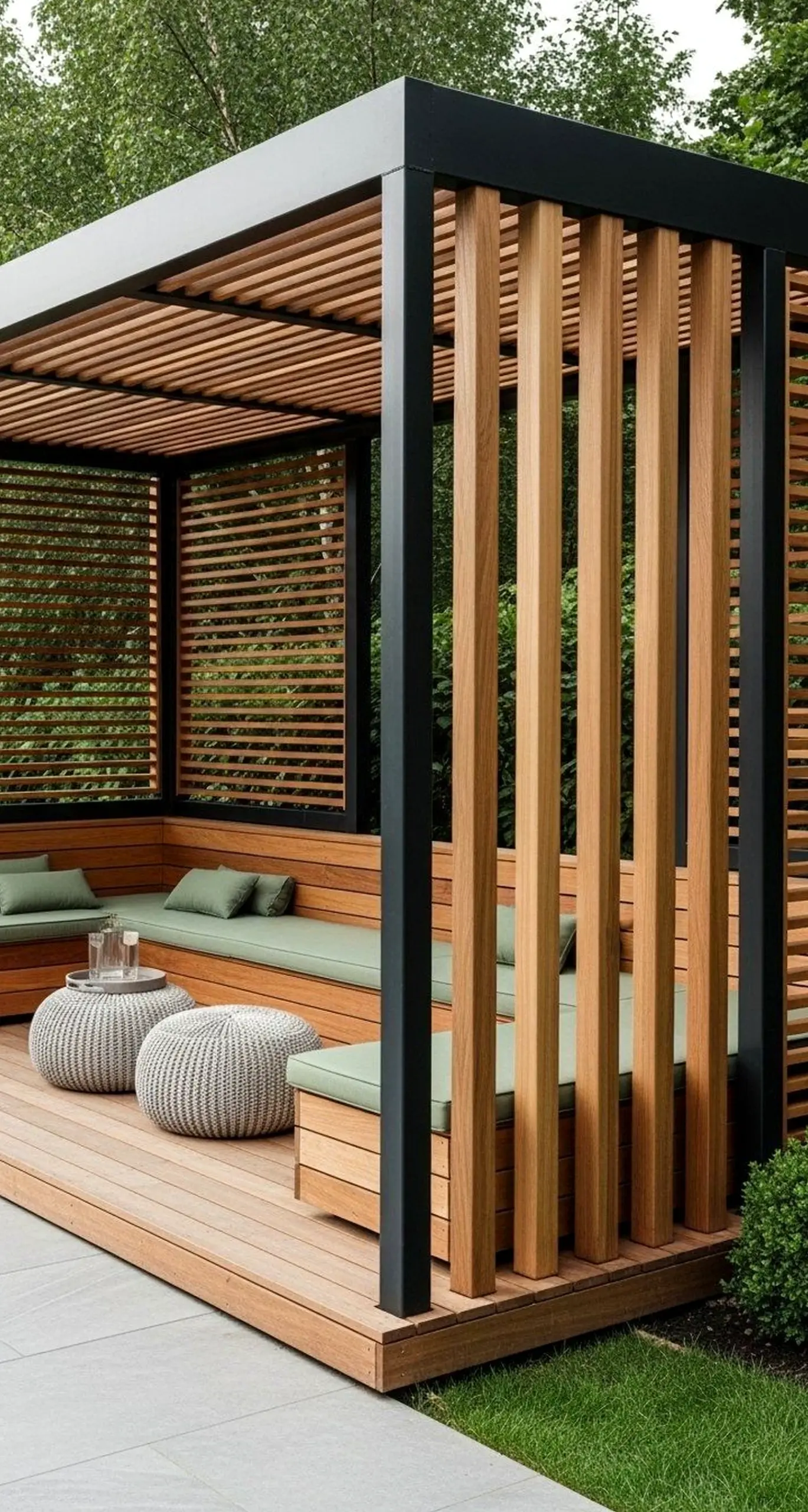 Quiet neutral bedroom introduces light into the wall, keeping the atmosphere visually grounded.