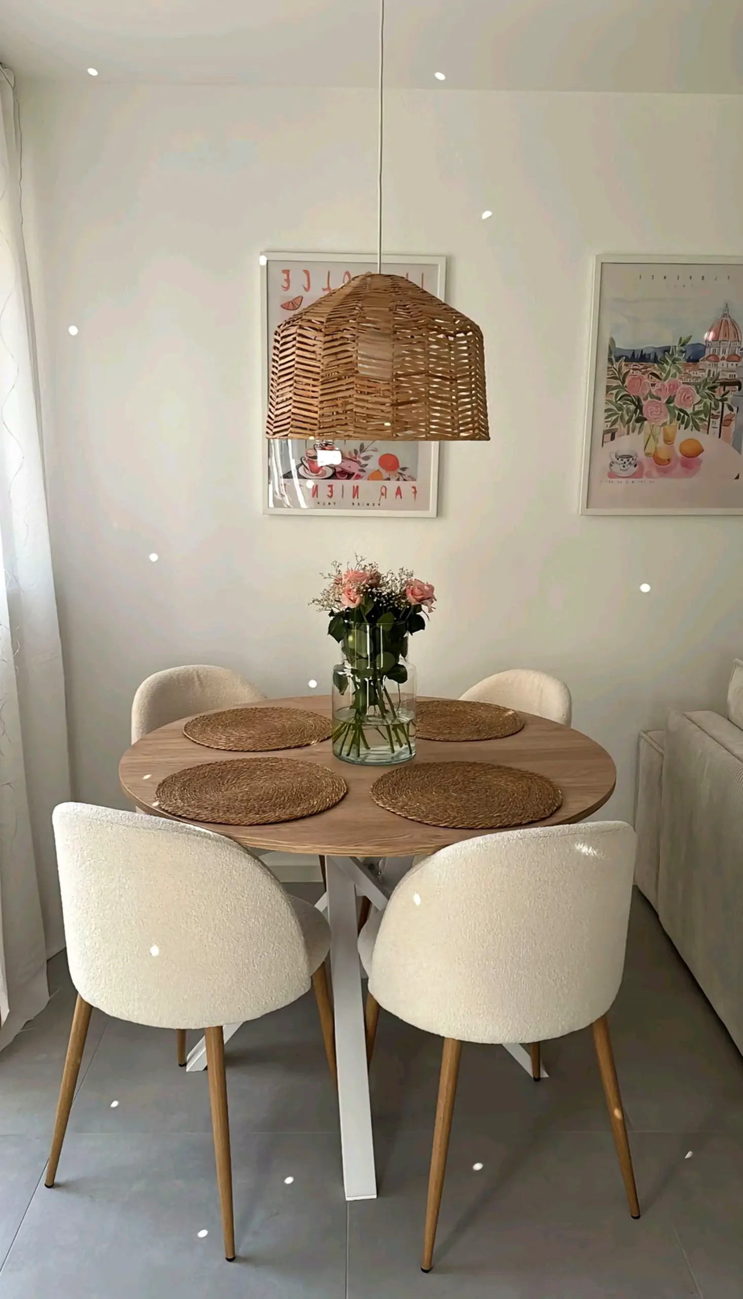 Balanced sunlit room introduces balance into the backdrop, keeping the atmosphere quietly finished.