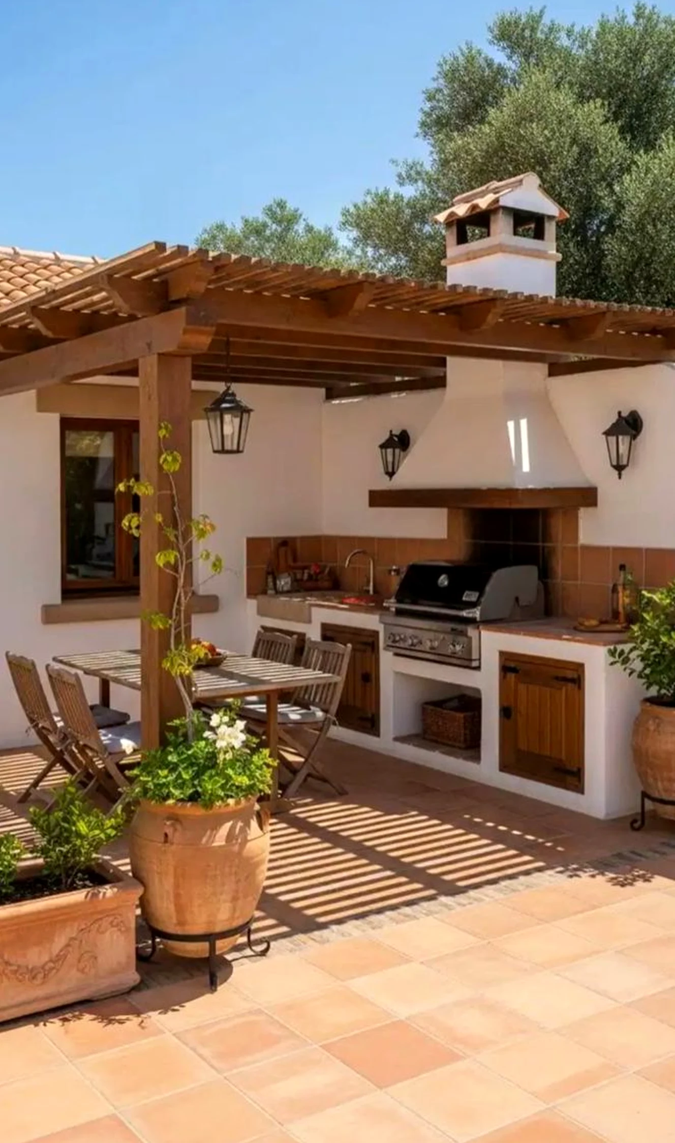 Subtle ceiling detail anchors the wall with balance, giving the view a mood that feels soft at the edges.