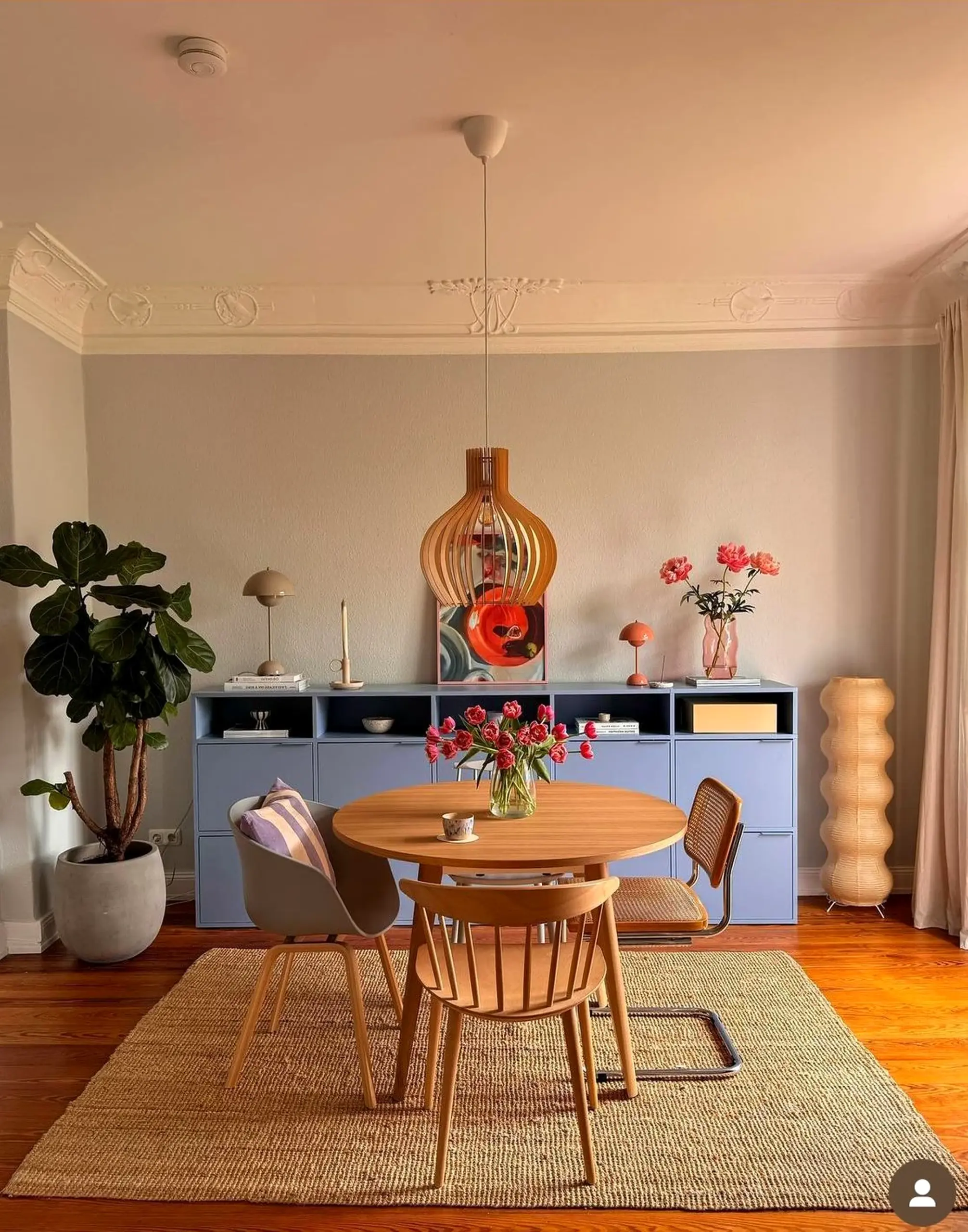 Fresh patio corner brings a useful note of personality, making the view feel ready for quiet use.