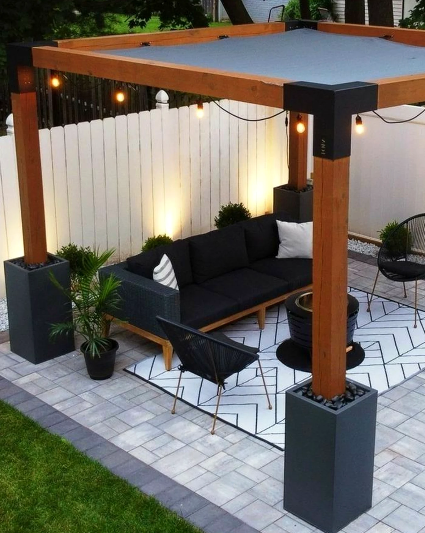 Crisp greenhouse corner frames the view with order, making the scene feel simple yet expressive.