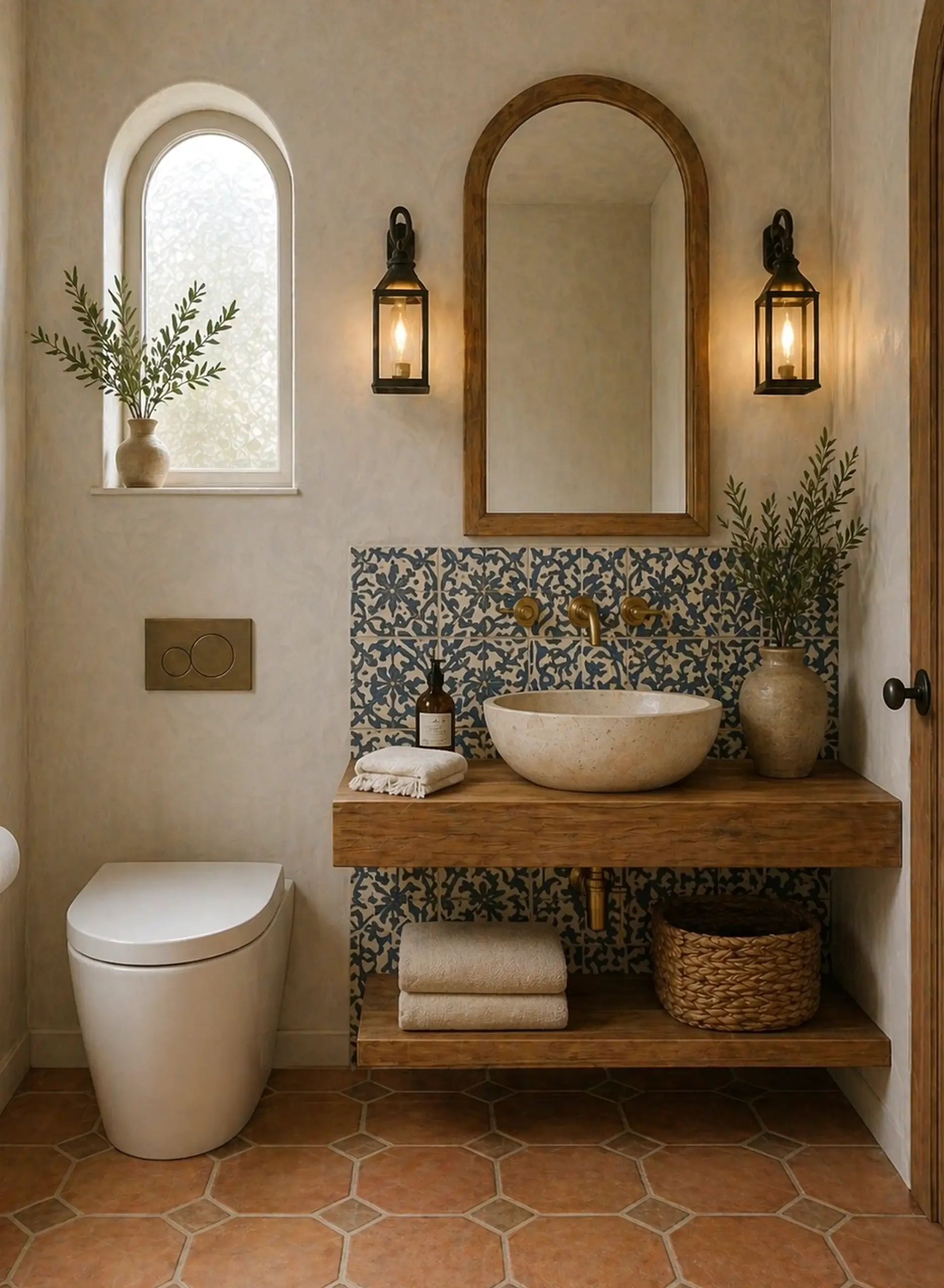 Crisp vase display gives the view more depth, so the whole view feels bright but not busy.