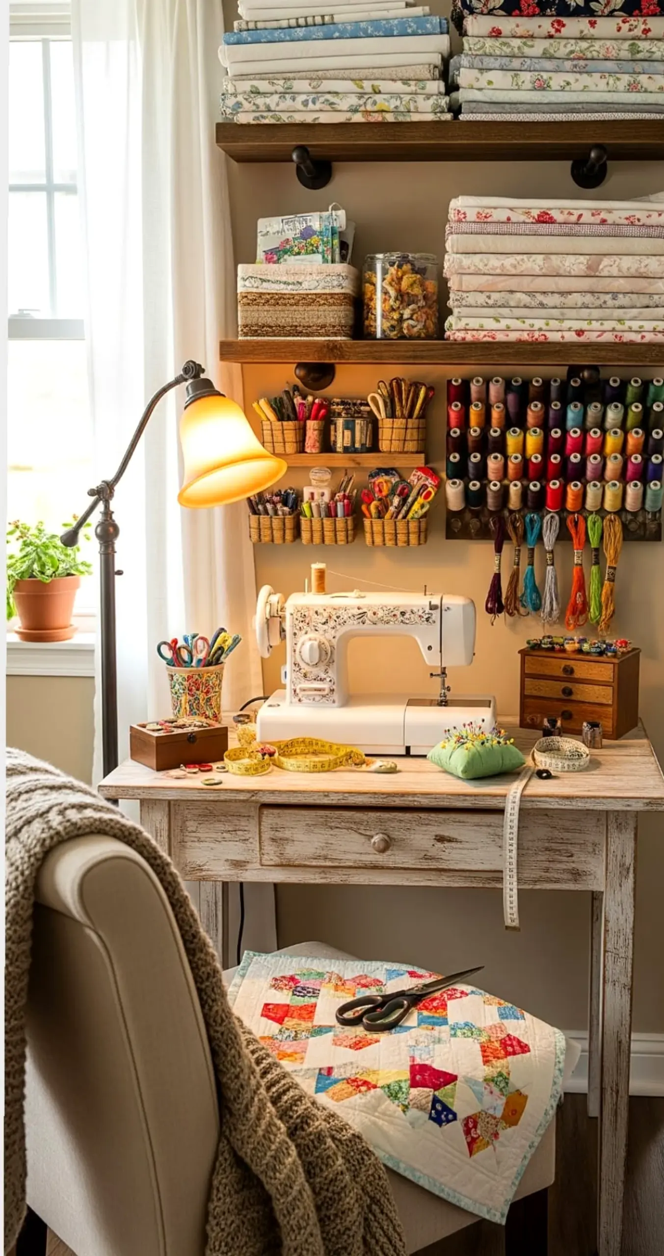 Fresh painted door brings a useful note of movement, making the composition feel easy to enjoy.